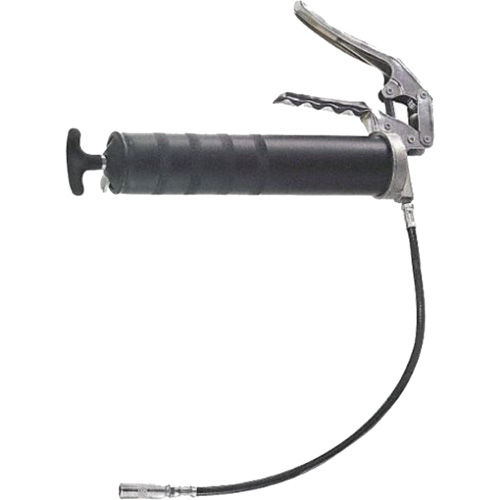 Pistolet &agrave; graisse robuste &agrave; poign&eacute;e pistolet avec rallonge de tuyau flexible, Capacit&eacute; 14 oz OCP Construction Supplies
