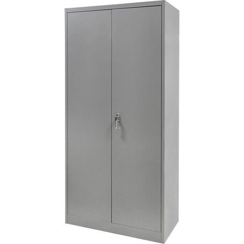 Armoire garde-robe, Acier, 36" la x 18" p x 72" h, Gris OCP Construction Supplies