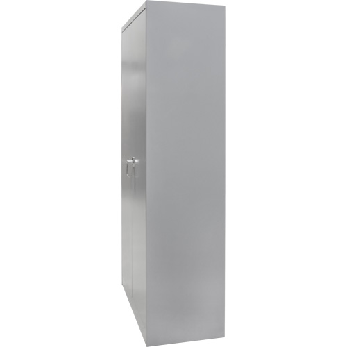 Armoire garde-robe, Acier, 36" la x 18" p x 72" h, Gris OCP Construction Supplies