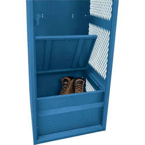 Gear Locker, Steel, 24" W x 24" D x 72" H, Dark Blue OCP Construction Supplies