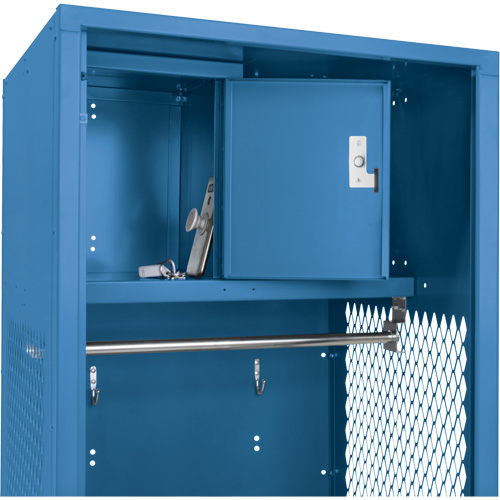 Gear Locker, Steel, 24" W x 24" D x 72" H, Dark Blue OCP Construction Supplies