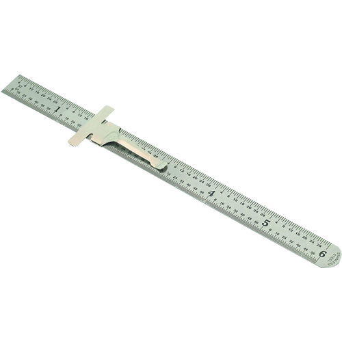 Pocket Rule, 6" L, Steel, 1/64" (1 mm) Graduations OCP Construction Supplies
