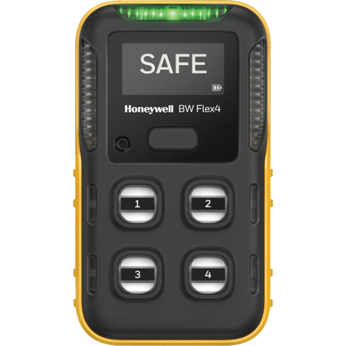 D&eacute;tecteur de gaz Flex BW, 4 Gaz, LEL - O2 - H2S - SO2 OCP Construction Supplies