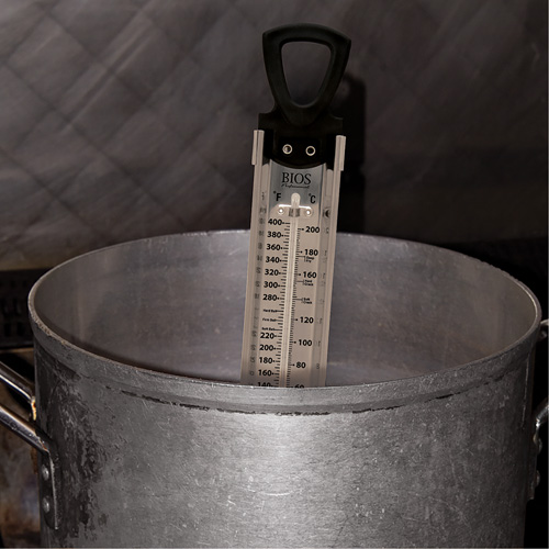 Thermom&egrave;tre &agrave; friture/ bonbons haut de gamme, Contact, Num&eacute;rique, 60-400°F (20-200°C) OCP Construction Supplies