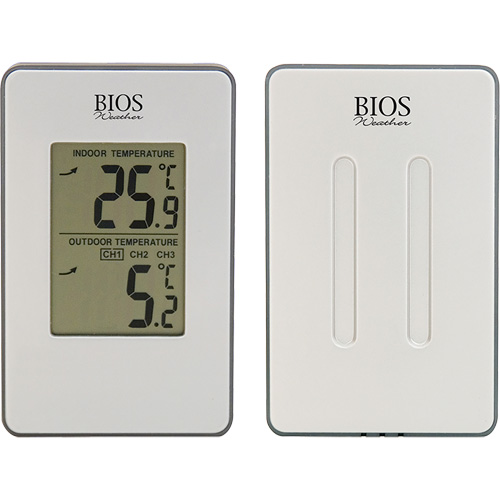 Indoor/Outdoor Wireless Thermometer, Non-Contact, Analogue, 31-158°F (-35-70°C) OCP Construction Supplies