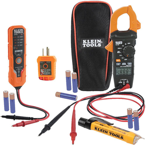 Trousse dessai &eacute;lectrique avec pince-m&egrave;tre OCP Construction Supplies