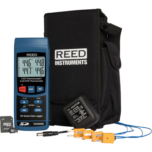 Data Logging Thermocouple Thermometer Kit OCP Construction Supplies