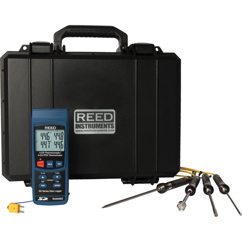 Data Logging Thermocouple Thermometer Kit OCP Construction Supplies
