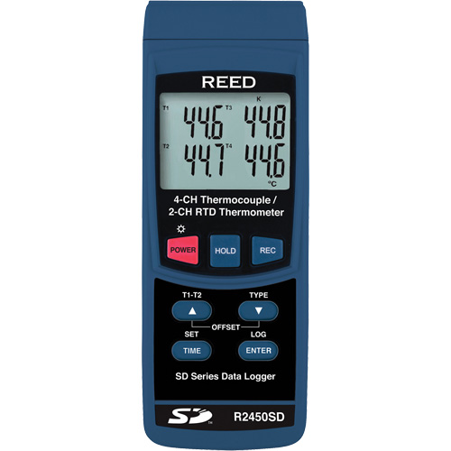 Data Logging Thermocouple Thermometer with Calibration Certificate OCP Construction Supplies