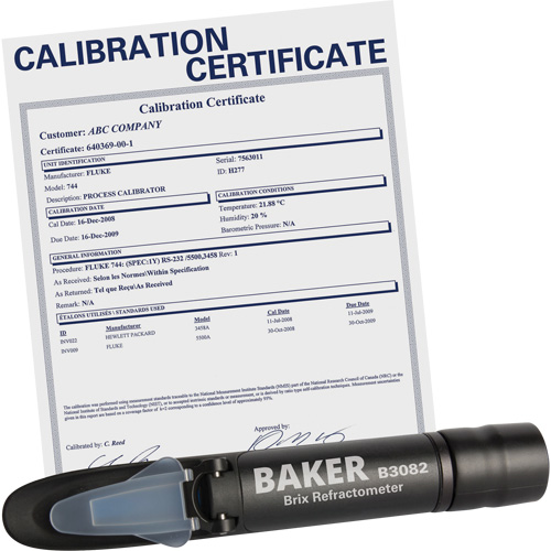 Refractometer with ISO Certificate, Analogue (Sight Glass), Br OCP Construction Supplies