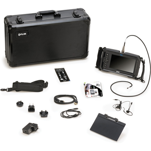 General Purpose Videoscope Kit with 5.5 mm × 1 m Long Camera Probe, 7" Display, 1024 x 600 pixels OCP Construction Supplies