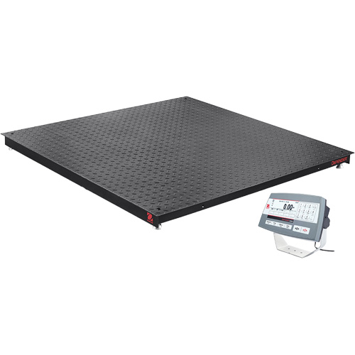 DEFENDER 5000 Floor Scale, 2500 lbs. Capacity, 48" W x 48" L OCP Construction Supplies