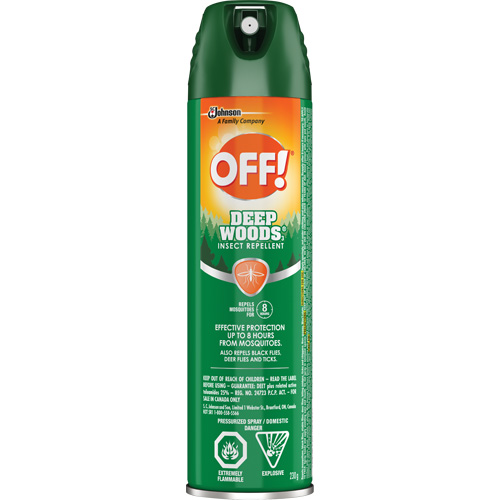 Insectifuge Off! R&eacute;gions sauvages, DEET &agrave; 25 %, A&eacute;rosol, 230 g OCP Construction Supplies