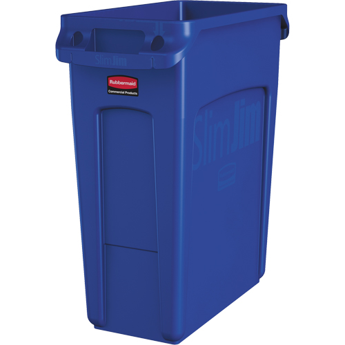 Contenants Slim Jim avec canaux de ventilation, De bureau, Poly&eacute;thyl&egrave;ne, 16 gal. US OCP Construction Supplies