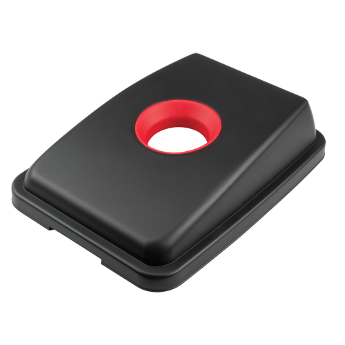 Waste Classification - Lid, Open Lid, Plastic, Fits Container Size: 17-1/4" x 12-1/2" OCP Construction Supplies