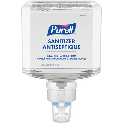ES8 Advanced Foam Hand Sanitizer, 1200 ml, Cartridge Refill, 70% Alcohol OCP Construction Supplies