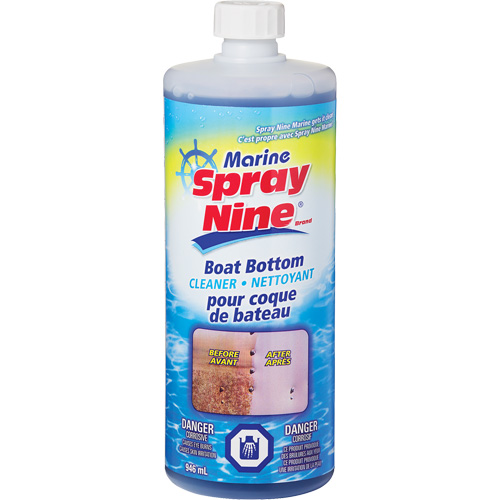 Nettoyant de fond de bateau Spray Nine, 946 ml, Bouteille OCP Construction Supplies