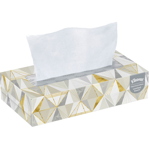 Papier-mouchoir Kleenex - &eacute;tui pratique, 2 pli, 7,8" lo x 8,3" la, 125 feuilles/boîte OCP Construction Supplies
