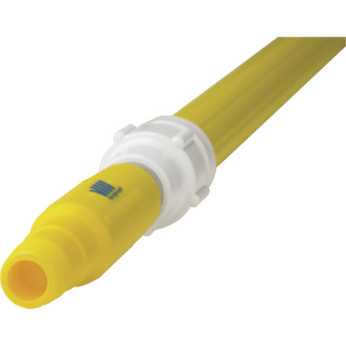 Deck Scrub Handle, Brush/Pad Holder, Yellow, Telescopic, 62"-113" L OCP Construction Supplies