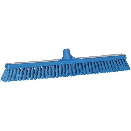 Balai-brosse &agrave; soies combin&eacute;es, Crins Cors&eacute;/Fin, 24", Polyester, Bleu OCP Construction Supplies