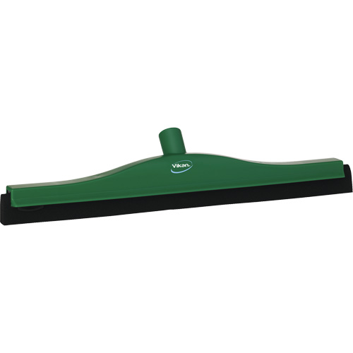 Fixed Head Food Hygiene Floor Squeegee, 20", Green OCP Construction Supplies