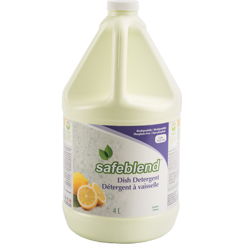 Dish Detergent, Liquid, 4 L, Lemon OCP Construction Supplies