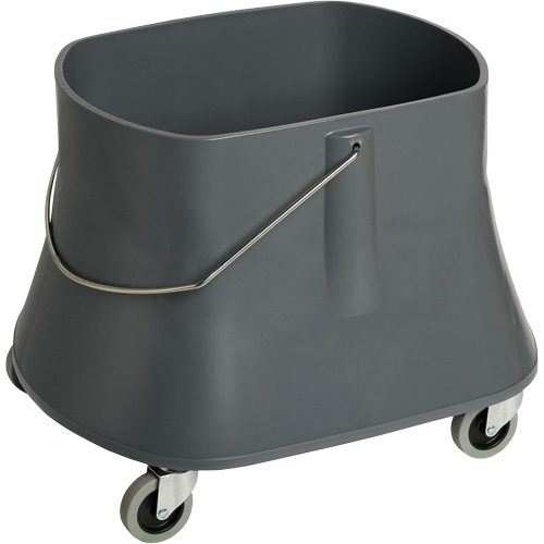 Seau pour vadrouille Champ, Capacit&eacute; de 10 gal. US (40 pintes), Gris OCP Construction Supplies