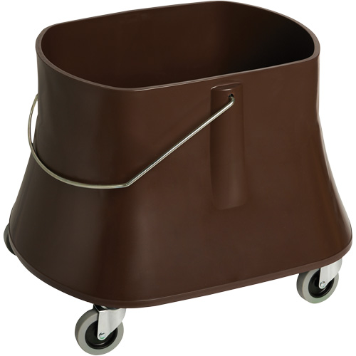 Seau pour vadrouille Champ, Capacit&eacute; de 10 gal. US (40 pintes), Brun OCP Construction Supplies