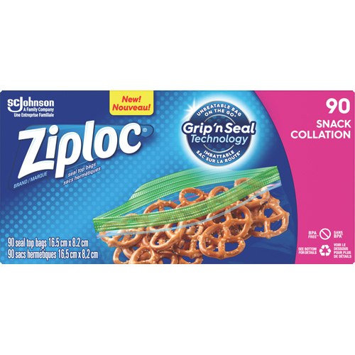 Ziploc&reg; Snack Bags OCP Construction Supplies