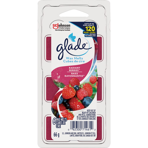 Glade&reg; Air Freshener Melts, Radiant Berries OCP Construction Supplies