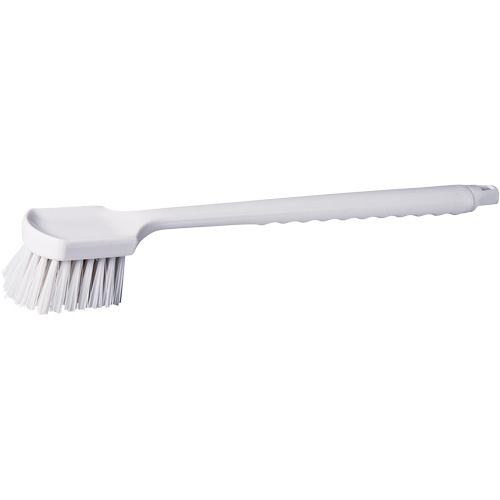 Long Handle Pot Brush, 20" L, Polypropylene Bristles, White OCP Construction Supplies