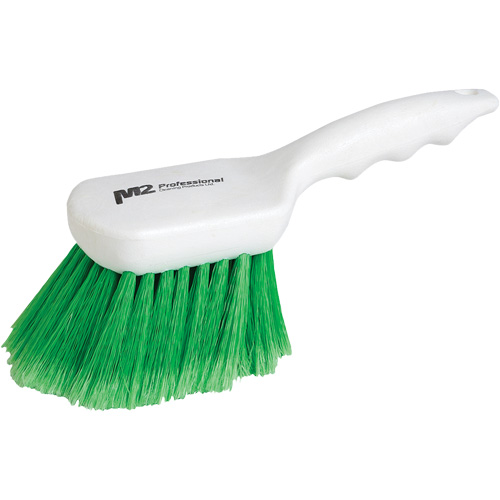 Brosse &agrave; recoins &agrave; manche court, 9" l, Soies Synth&eacute;tique, Vert OCP Construction Supplies