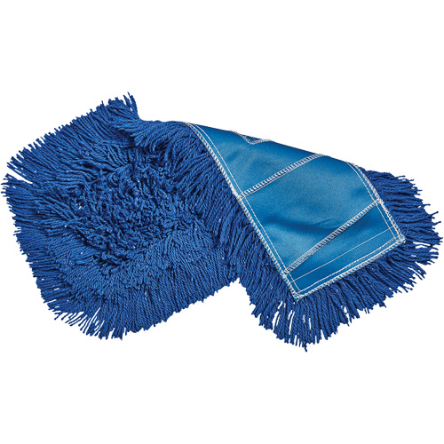 Vadrouille &agrave; &eacute;pousseter &eacute;conomique, Style &agrave; enfiler, Fil, 18" lo x 5" la OCP Construction Supplies