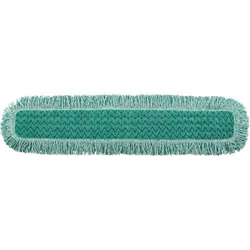 Tampon avec frange pour vadrouille &agrave; &eacute;pousseter Hygen, Style Boucles et crochets, Microfibre, 40" lo x 9" la OCP Construction Supplies