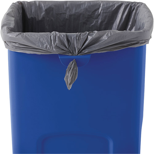 Conteneur de recyclage carr&eacute; Untouchable, Vrac, Plastique, 23 gal. US OCP Construction Supplies