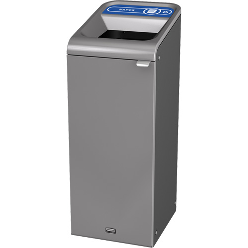 Configure Paper Waste Container, Bulk/Curbside/Deskside, Steel, 15 US gal. OCP Construction Supplies