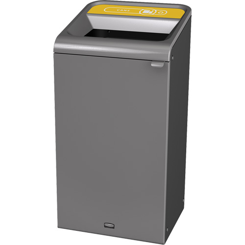 Conteneur pour d&eacute;chets de bidon Configure, Vrac/Bord de rue/De bureau, Acier, 23 gal. US OCP Construction Supplies