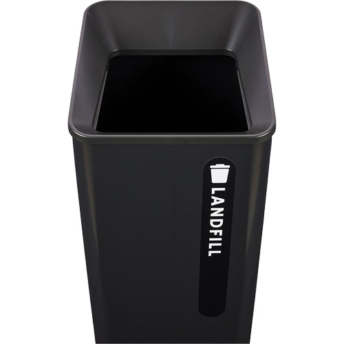 Bac d'ordures destin&eacute;s &agrave; l'enfouissement Sustain, Plastique/Acier, 23 gal. US OCP Construction Supplies