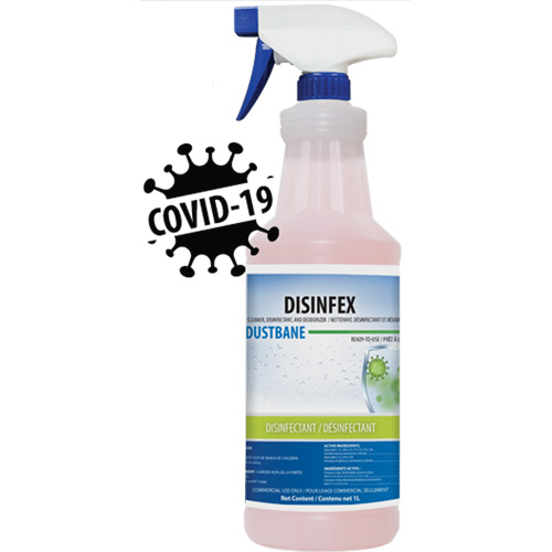 Disinfex Cleaner, Disinfectant & Deodorizer, 1 L, Bottle OCP Construction Supplies