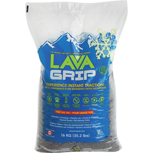 LavaGrip Traction-Aid, Container Size 35.3 lbs. (16 kg), Bag OCP Construction Supplies
