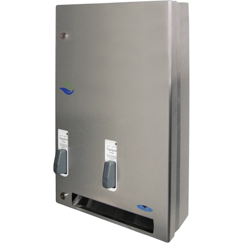Push Button Free Feminine Product Dispenser OCP Construction Supplies