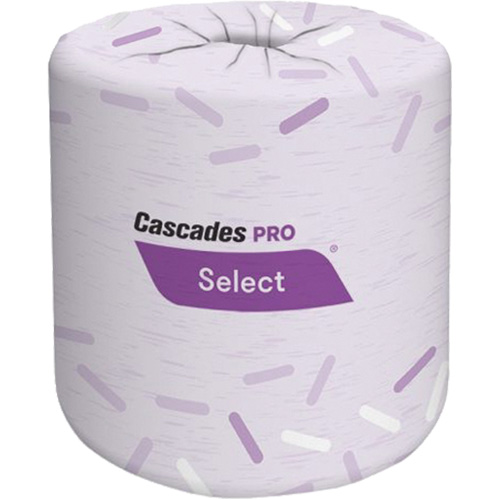 Papier hygi&eacute;nique Pro Select, 2 Pli, 420 Feuilles/Rouleu, Blanc OCP Construction Supplies