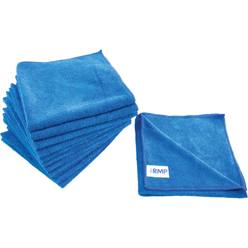 Chiffon de d&eacute;poussi&eacute;rage et nettoyage, Microfibre, Bleu OCP Construction Supplies
