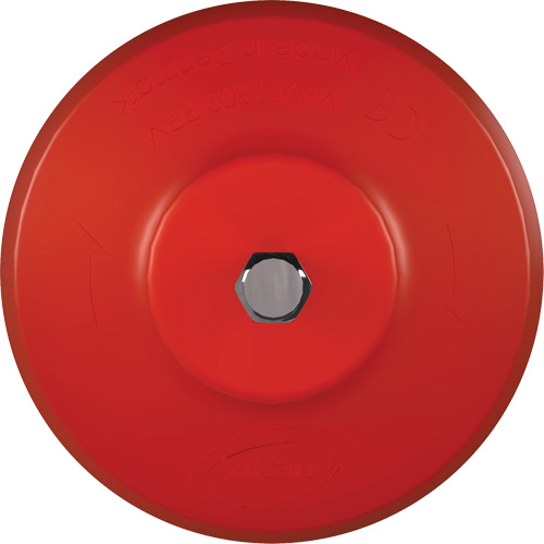 HyDrive Round Drill Brush, Extra Stiff Bristles, 3-1/10" Long, Red OCP Construction Supplies