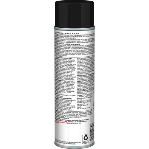 Pro Line Brake Parts Cleaner with Ultra Low VOC, Aerosol Can OCP Construction Supplies