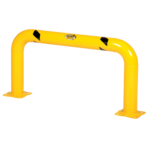 High Profile Machinery Guards, 4' W x 2' H, Yellow OCP Construction Supplies
