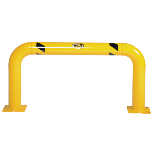 High Profile Machinery Guards, 4' W x 2' H, Yellow OCP Construction Supplies