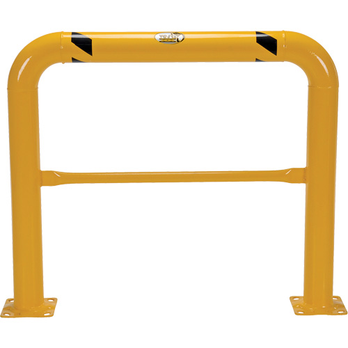 High Profile Machinery Guards, 4' W x 3.5' H, Yellow OCP Construction Supplies