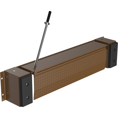 Mechanical Edge-O-Dock Leveler, 93" W, 66" Deck Width, 29" Span OCP Construction Supplies
