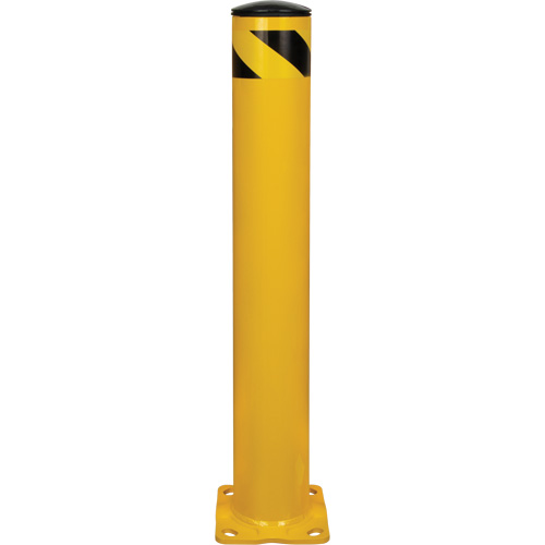 Butoir de s&eacute;curit&eacute;, Acier, 36" h x 5-1/2" la, Jaune OCP Construction Supplies